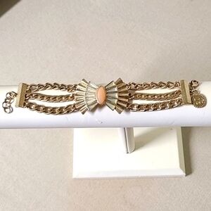 Jessica Simpson Y2K Vintage Look Bracelet  Gold